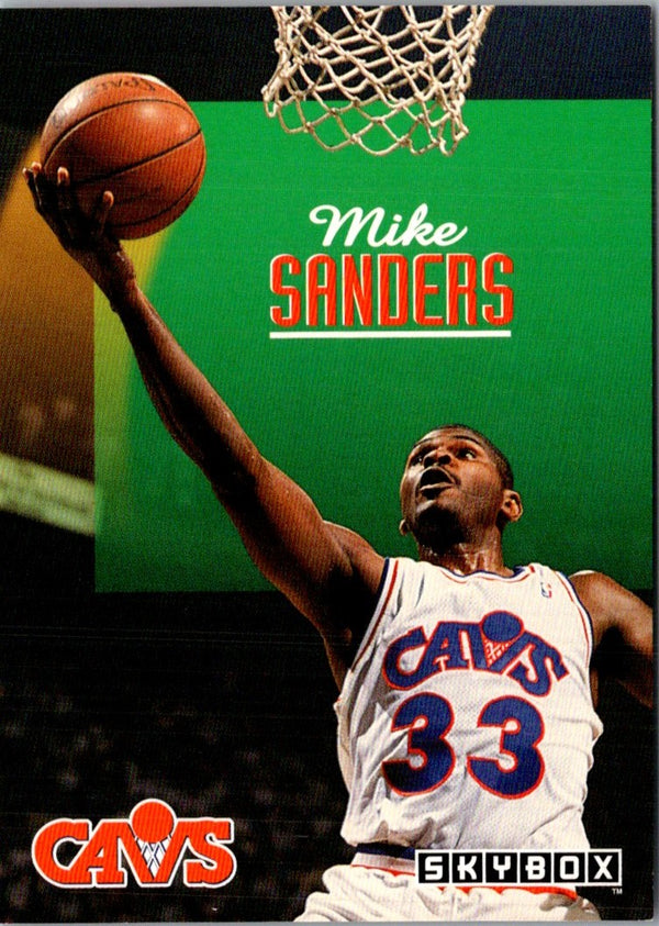 1992 SkyBox Mike Sanders #45