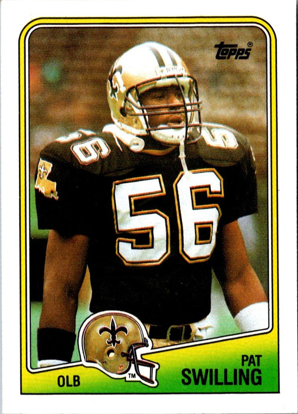 1988 Topps Pat Swilling #66 Rookie