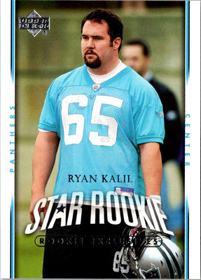 2007 Upper Deck Ryan Kalil #215 Rookie