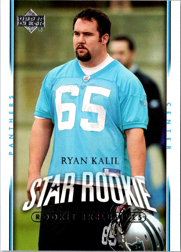 2007 Upper Deck Ryan Kalil #215 Rookie