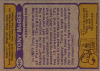 1979 Topps Tony McGee #441
