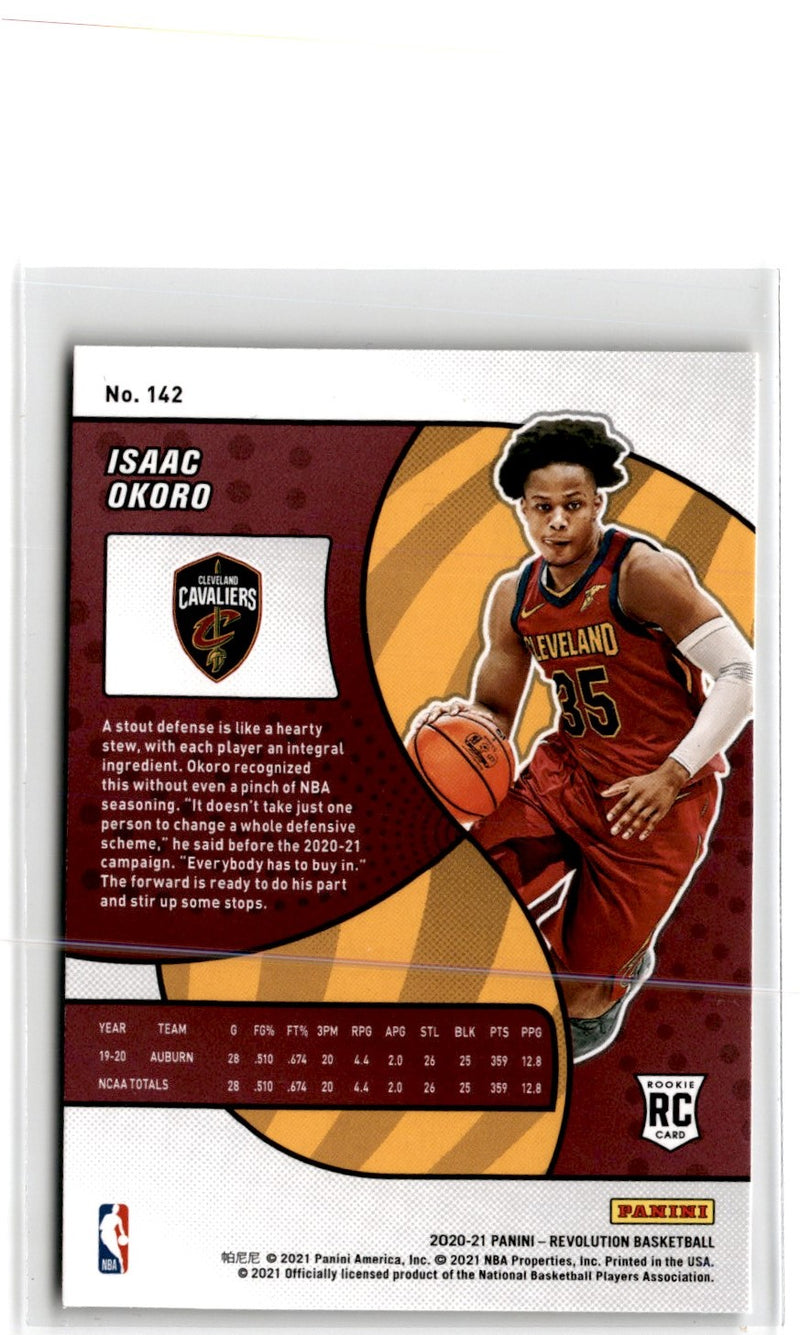 2020 Panini Revolution Isaac Okoro