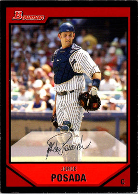 2007 Bowman Gold Jorge Posada #36