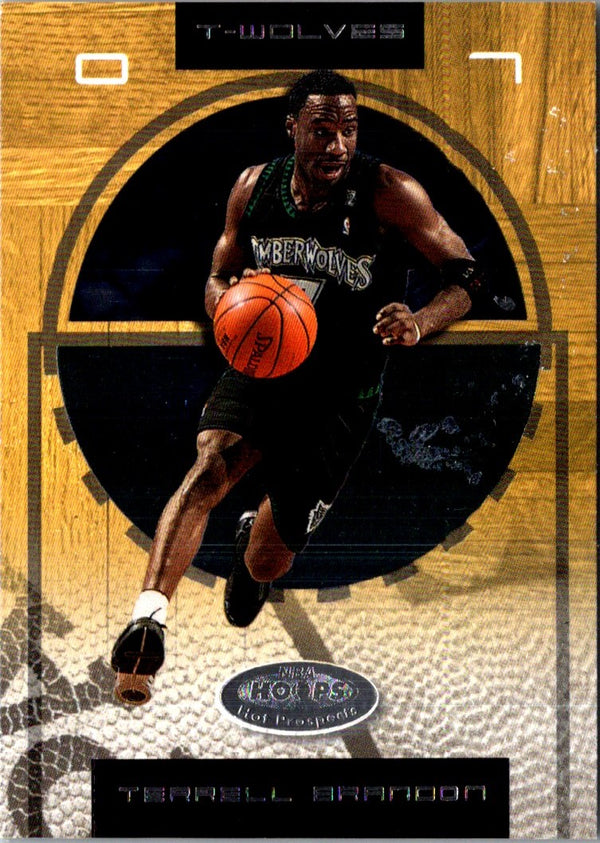 2001 Hoops Hot Prospects Terrell Brandon #35