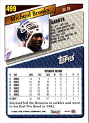 1993 Topps Michael Brooks