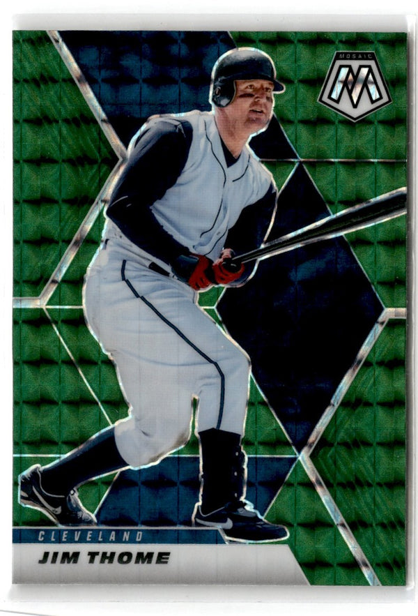 2021 Panini Mosaic Green Jim Thome #155