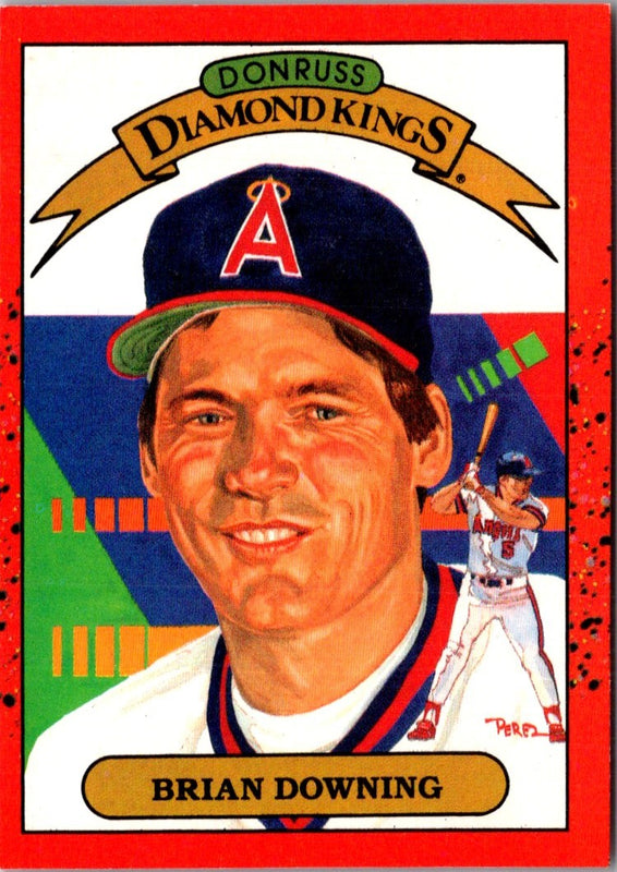 1990 Donruss Super Diamond Kings Brian Downing #10