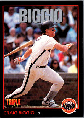 1993 Triple Play Craig Biggio #100
