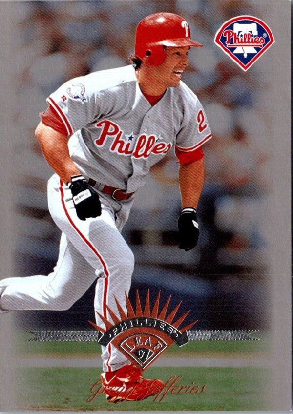 1997 Leaf Gregg Jefferies #12