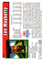 1992 Hoops Lee Mayberry #419 Rookie