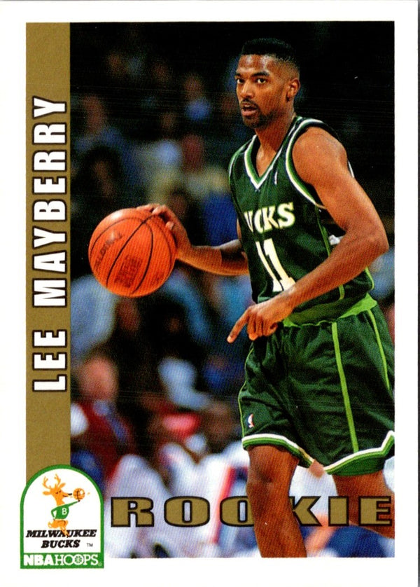 1992 Hoops Lee Mayberry #419 Rookie