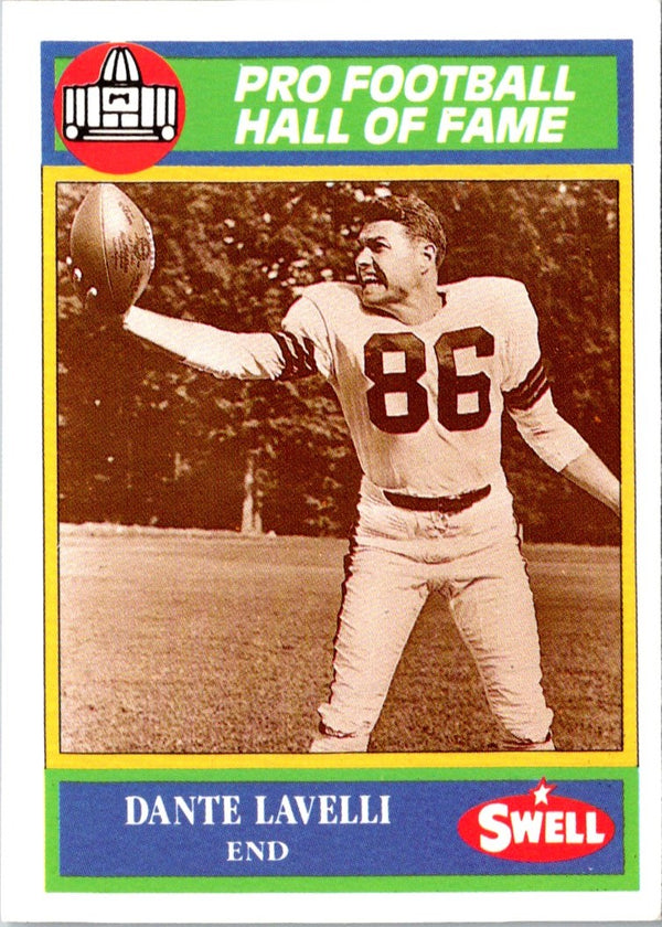 1990 Swell Greats Dante Lavelli #82