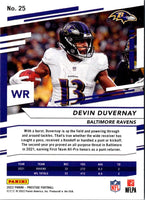 2022 Panini Prestige Devin Duvernay #25