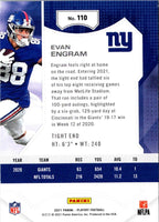 2021 Panini Playoff Evan Engram #110