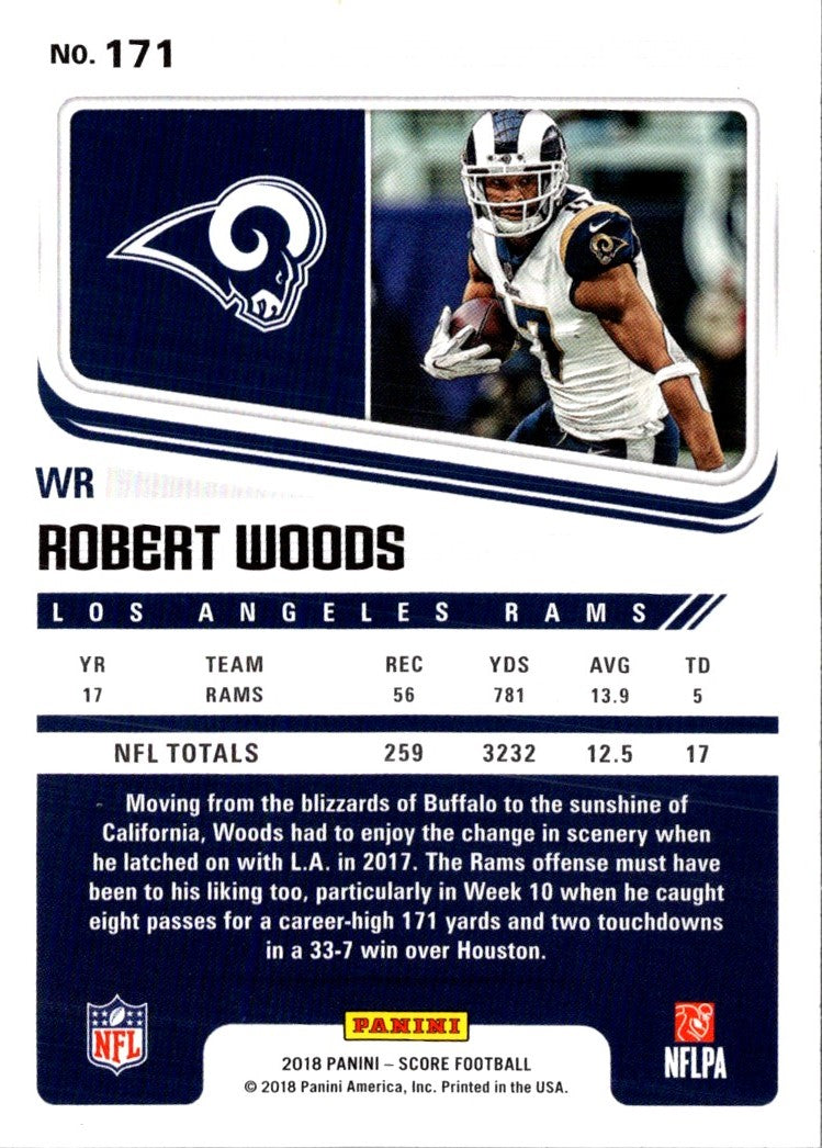 2018 Score Red Robert Woods