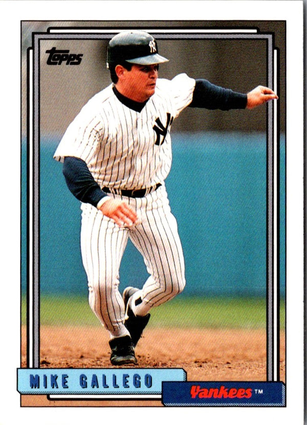 1992 Topps Traded Mike Gallego #38T