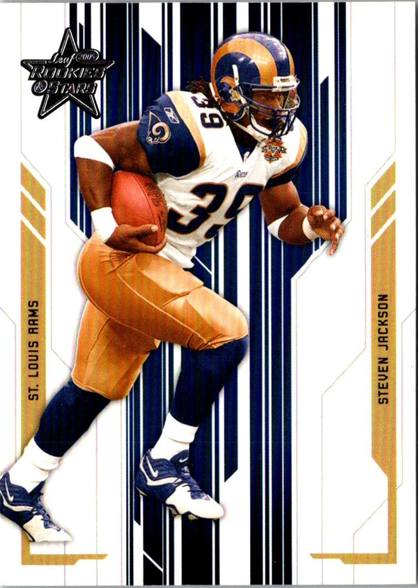 2005 Leaf Rookies & Stars Steven Jackson #87