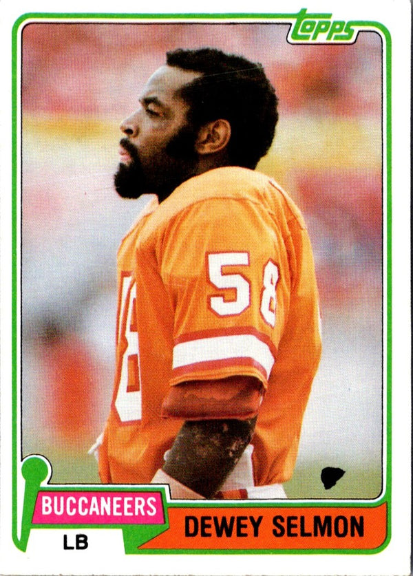 1981 Topps Dewey Selmon #68