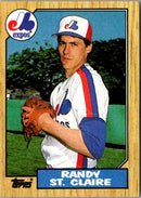1987 Topps Randy St. Claire