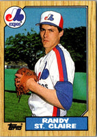 1987 Topps Randy St. Claire #467