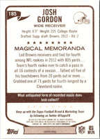 2013 Topps Magic Josh Gordon #185