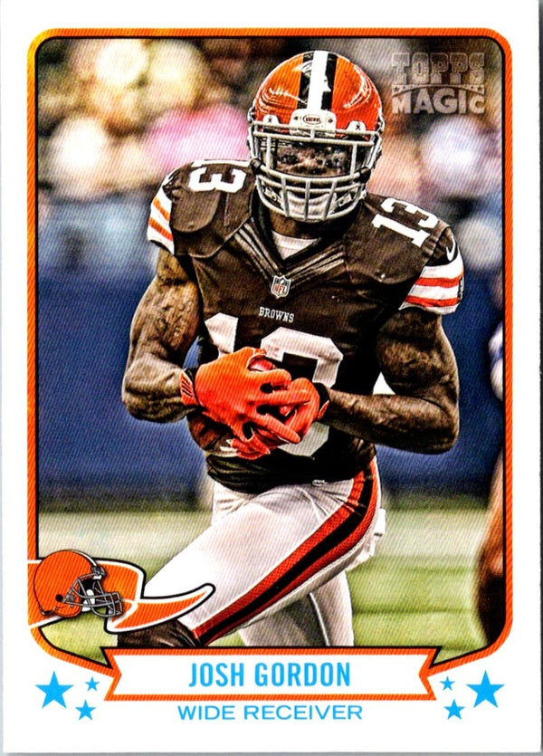 2013 Topps Magic Josh Gordon #185