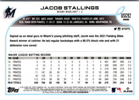 2022 Topps Chrome Update Purple Refractor Jacob Stallings #USC92