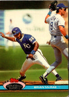 1991 Stadium Club Brian McRae #478 Rookie