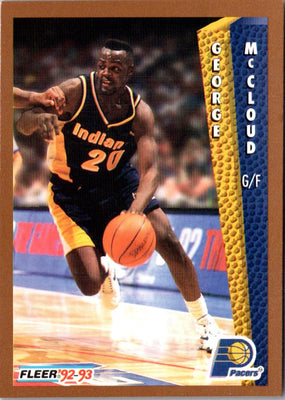 1992 Fleer George McCloud #350