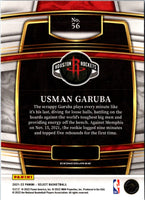 2021 Panini Select Usman Garuba #56 Rookie
