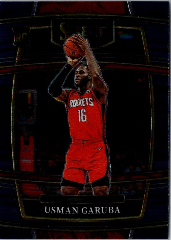 2021 Panini Select Usman Garuba #56 Rookie