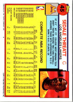 1992 Topps Gold Sedale Threatt #45