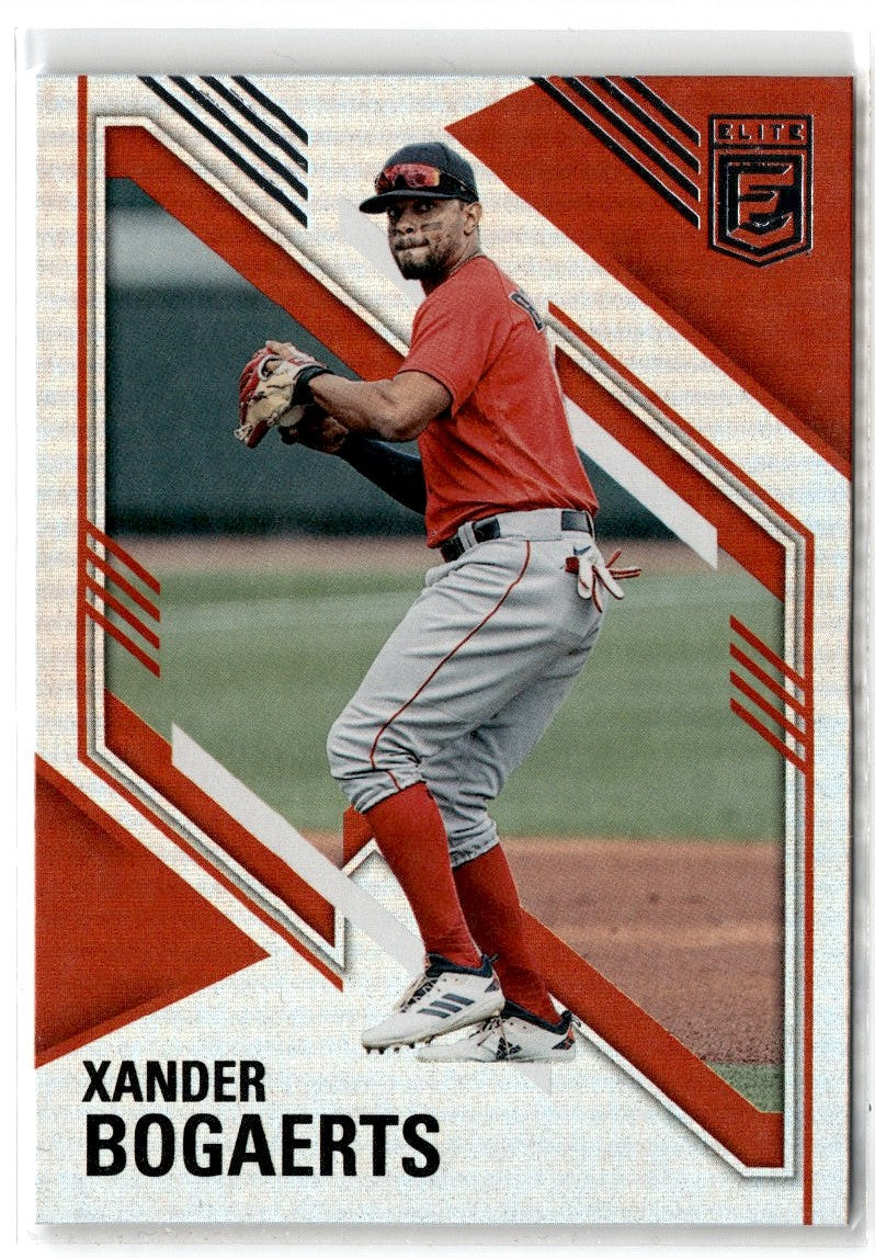 2021 Panini Chronicles Elite Xander Bogaerts