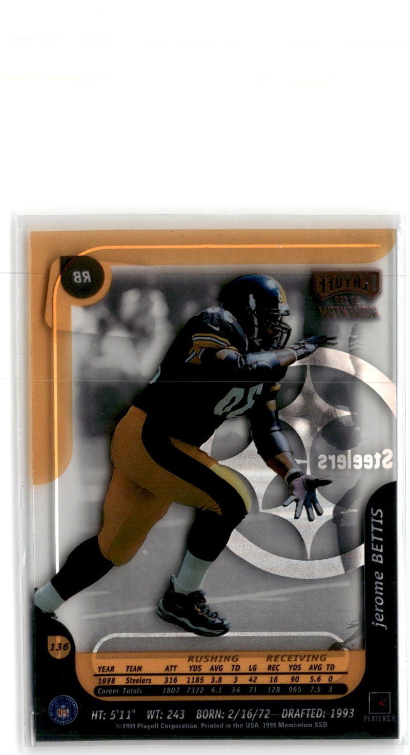 1999 Playoff Momentum SSD Jerome Bettis