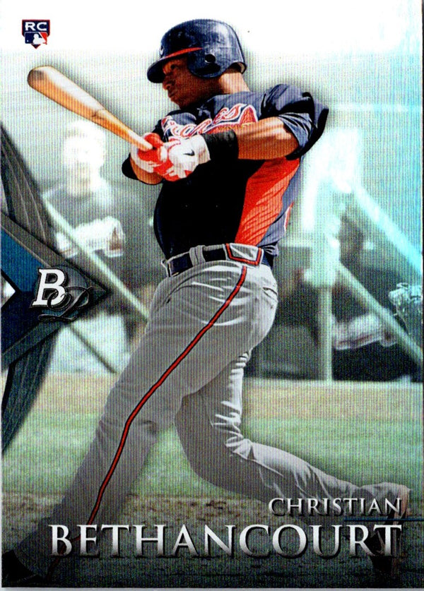 2014 Bowman Platinum Christian Bethancourt #94 Rookie