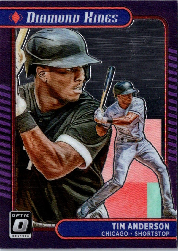 2021 Donruss Optic Carolina Blue & White Tim Anderson #7