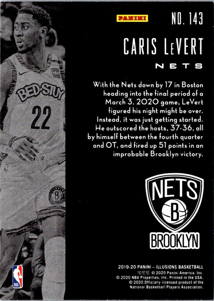 2019 Panini Illusions Caris LeVert