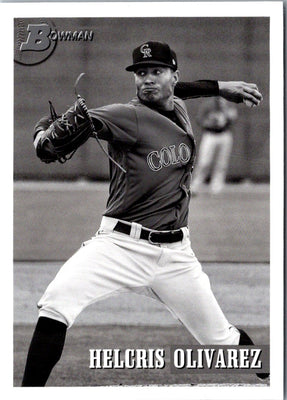2021 Bowman Heritage Helcris Olivarez #109