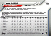2020 Topps Opening Day Paul DeJong #139