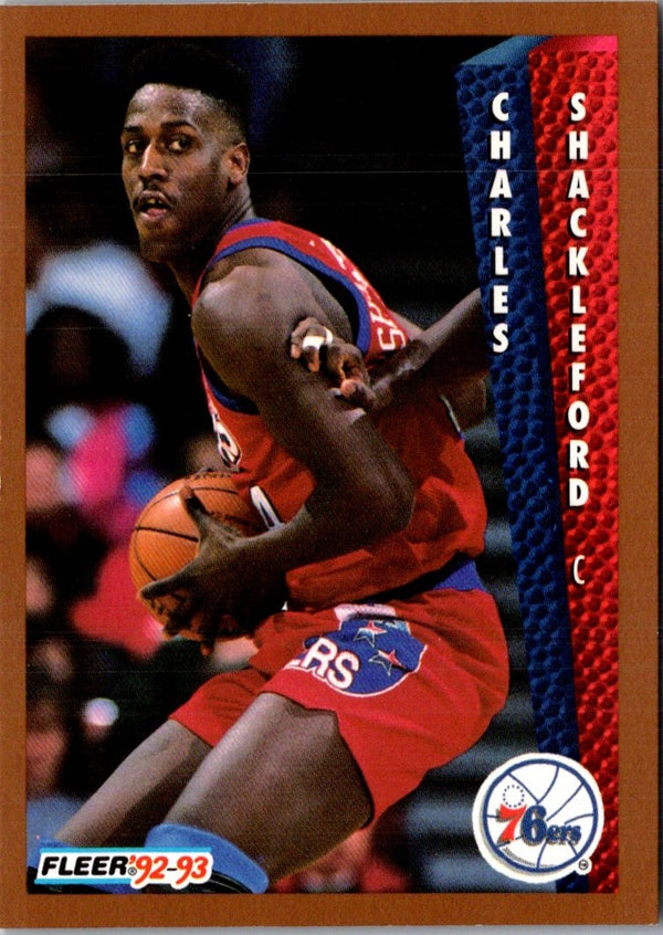 1992 Fleer Charles Shackleford #176