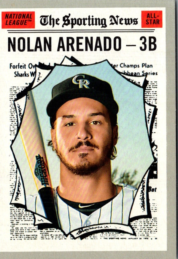 2019 Topps Heritage Nolan Arenado #365