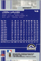 2002 Fleer Premium On Base! Game Used Larry Walker #12