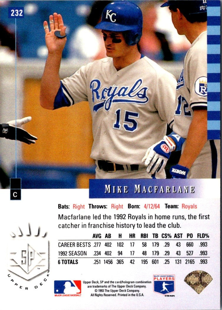 1993 SP Mike Macfarlane