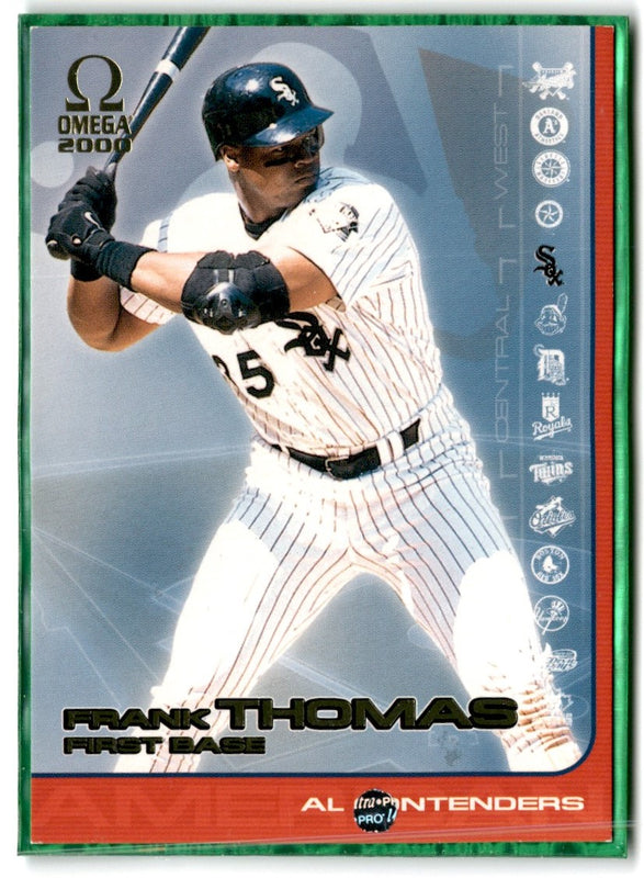 2000 Pacific Omega AL Contenders Frank Thomas #8
