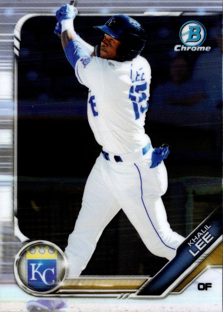 2019 Bowman Chrome Prospects Khalil Lee