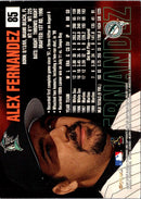 2000 SkyBox Dominion Alex Fernandez