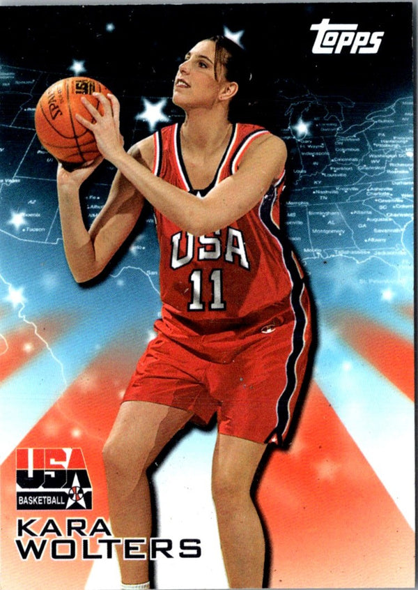 2000 Topps Team USA Kara Wolters #23