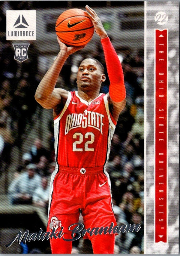 2022 Panini Chronicles Draft Picks Malaki Branham #18