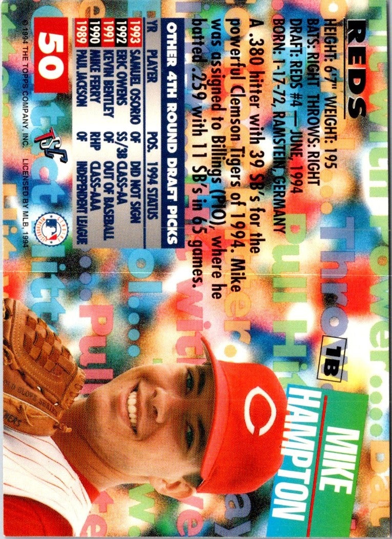 1995 Chattanooga Lookouts Mike Ferry
