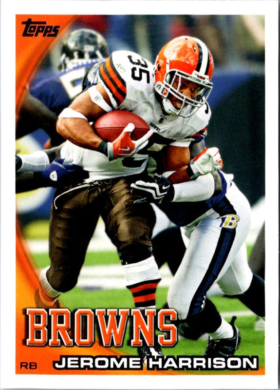 2010 Topps Jerome Harrison #224